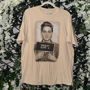 Esley Beige Graphic Tee